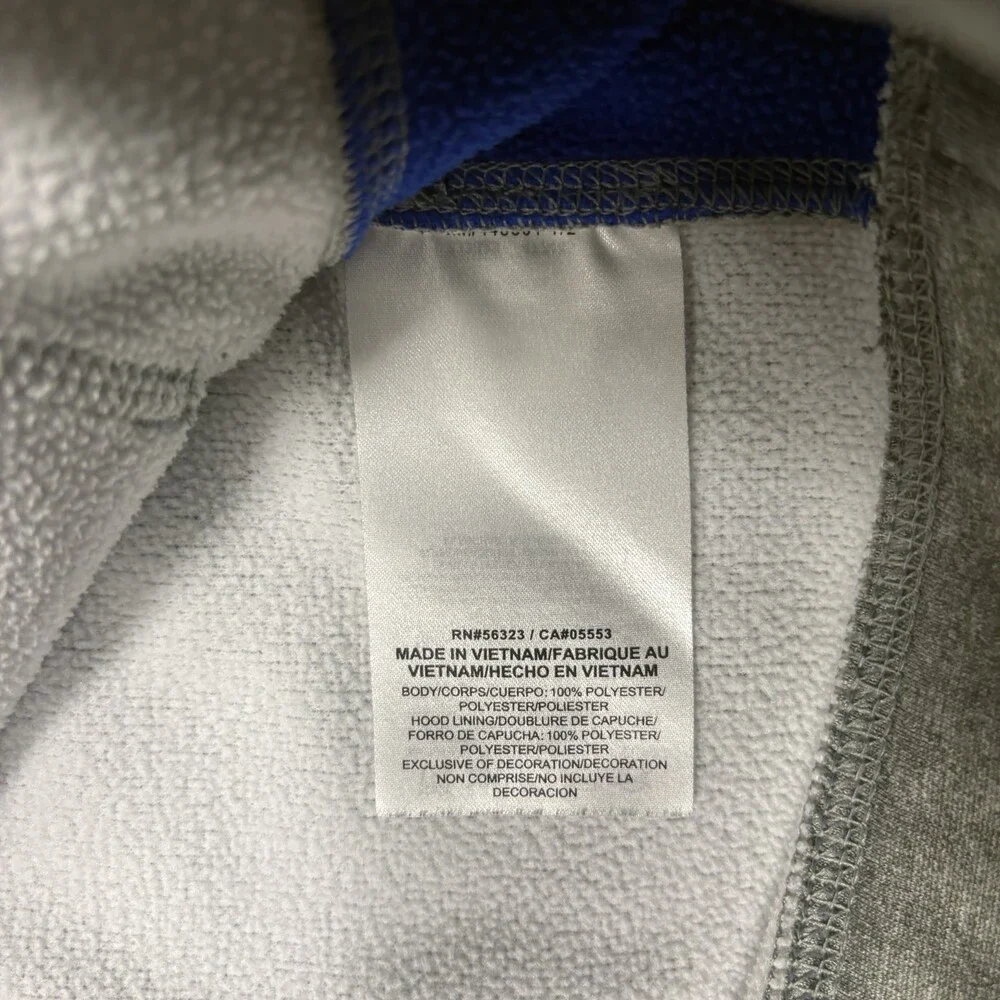 Nike Therma-Fit Kentucky Wildcats Pullover Hoodie Men's S Grey Blue White